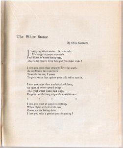 Custance the White Statue